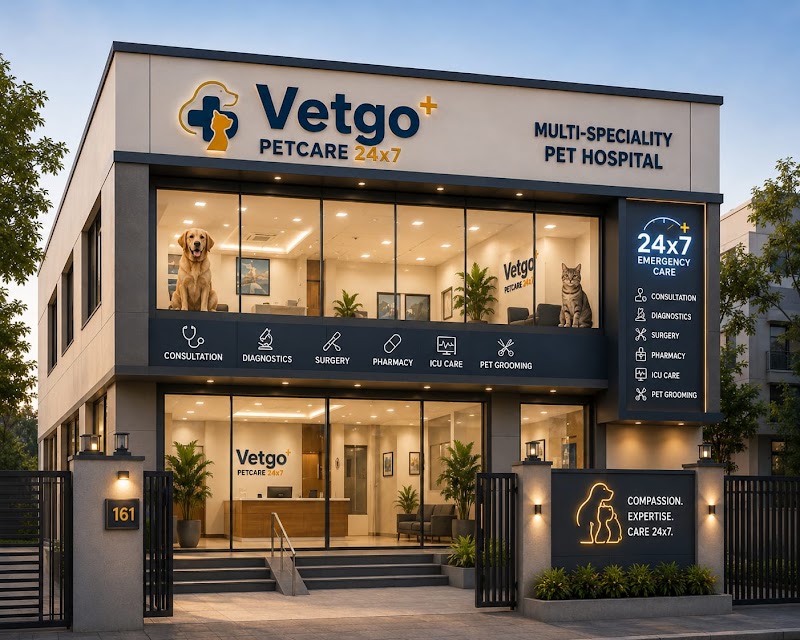 Vetgo Petcare 24×7 Multi-Speciality Pet Hospital | Small Animal Clinic & Surgical Center