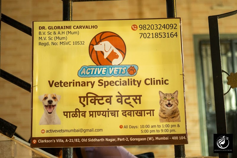Active Vets | Veterinary Speciality Clinic | Dr. Gloraine Carvalho | Goregaon West