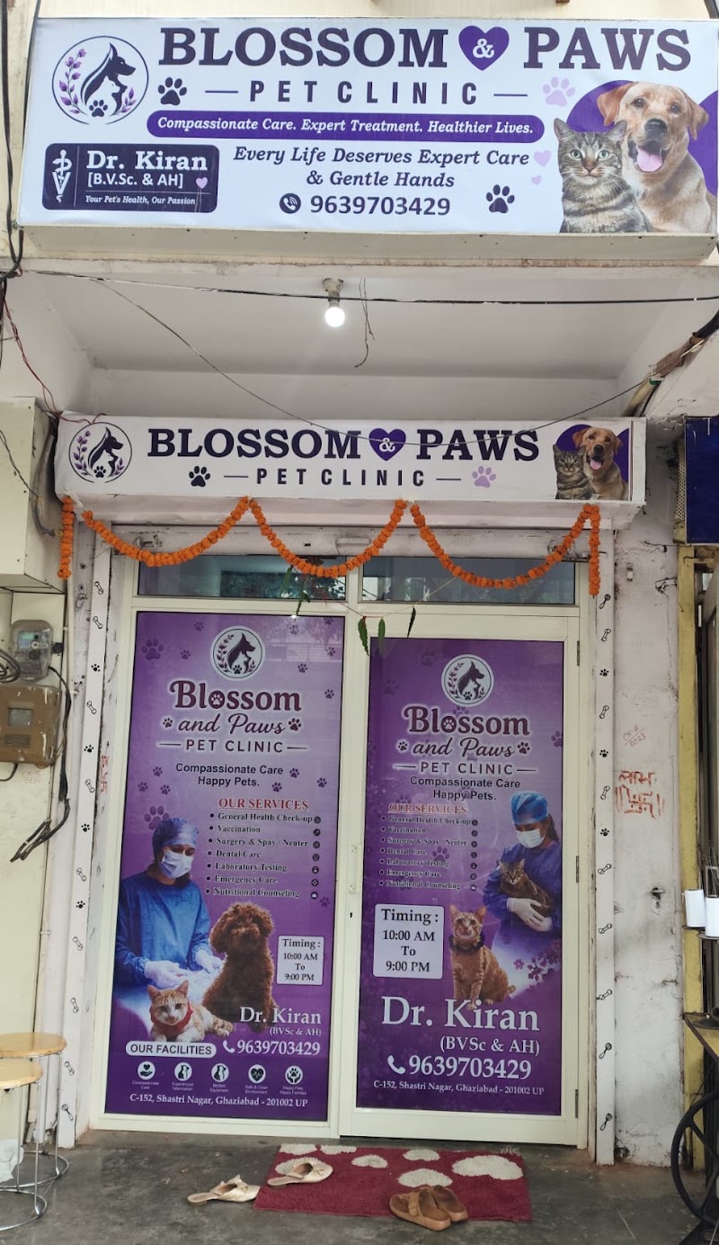 Blossom & Paws pet clinic