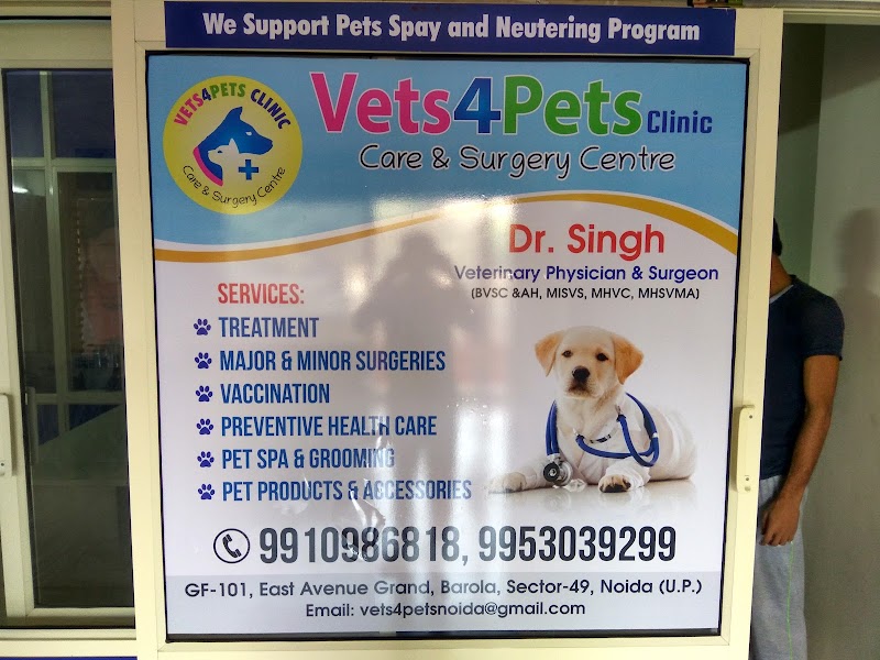 vets4pets Hospital Noida